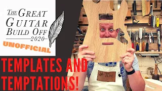 Great guitar build off |  Part 3 using templates to create the Stratocaster body