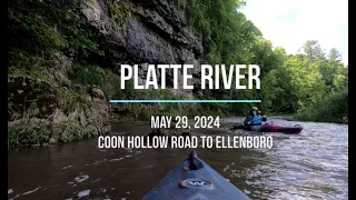 Platte River - Coon Hollow Road to Ellenboro - May 2024