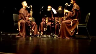 Danse Macabre for four bass clarinets: Edmund Welles live