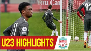 U23 Highlights: Liverpool 3-6 Manchester United | The Academy