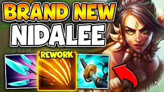 RIOT JUST TURNED NIDALEE INTO AN AD ASSASSIN?! (BRAND NEW NIDALEE)