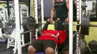 1000 lbs Resistance Band Bench Press with Glenn Russo