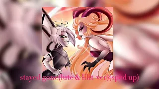 stayed gone (lute & lilith ver) (sped up/nightcore) #hazbinhotel #spedup #music