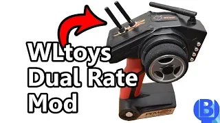 [How To] WLtoys Transmitter Dual Rate Mod (throttle limit)