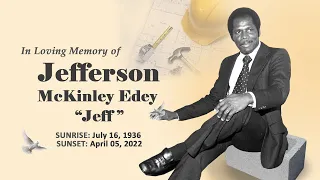 Celebrating The Life of Jefferson McKinley Edey