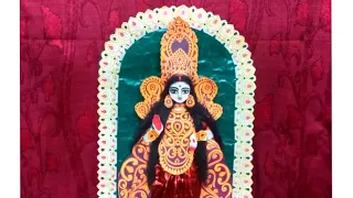 Making Mahalakshmi maa| Lakshmi maa|naveenartsvlog|Paper lokkhi idol|lakshmi |#lakshmi #Mahalakshmi