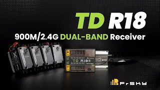 FrSky | TD R18 2.4GHz & 900MHz Dual-Band Receiver