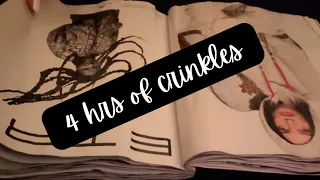 ⏰ ASMR 4.5 Hours of Crinkly Page Turning ▪︎ Sleep, Study or Relaxation ▪︎ No Talking