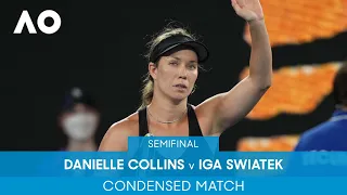 Danielle Collins v Iga Swiatek Condensed Match (SF) | Australian Open 2022