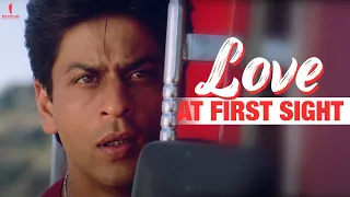 Love at First Sight | SRK - Romantic Scenes | Main Hoon Na, Chalte Chalte, Dil Se