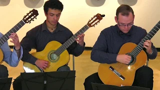 UF Guitar Ensemble Performs Bach Prelude # 4 - BWV 936 (Welson Tremura)
