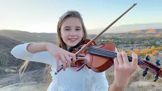 Karolina Protsenko (12 yrs)(Violin & Vocals) - Amazing Grace (My Chains Are Gone)(Nov 23, 2020)