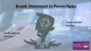 Break function in PowerApps |  Loop  in PowerApps