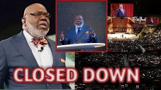 TD Jakes ministry close down by Authorities. See what the congregation did...