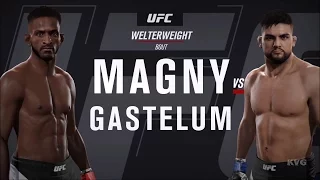 EA Sports UFC 2 - Neil Magny vs Kelvin Gastelum | Gameplay (HD) [1080p60FPS]