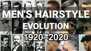 Men's hairstyle Evolution from 1920-2020 | haircut