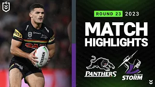 NRL 2023 | Penrith Panthers v Melbourne Storm | Match Highlights