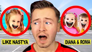 DROHNE überwacht LIKE NASTYA mit DIANA und ROMA in REAL LIFE!😱