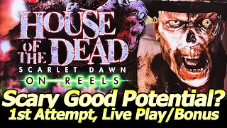 House of the Dead Scarlet Dawn on Reels Slot Machine. Scary Good Potential? Live Play and Free Spins