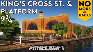 Platform 9¾ & King's Cross Station | Harry Potter | Minecraft