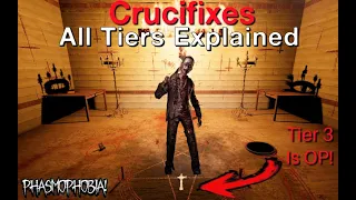 All Tiers Of Crucifix Explained! Tier 3 is OP! Phasmophobia Tutorial