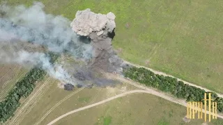 Гаубица «Мста-Б» уничтожена контрбатарейным огнём, август 2023.