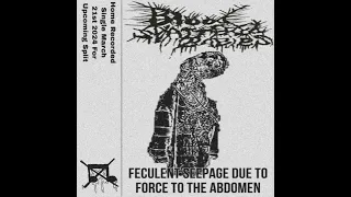 BLOOD SPLATTERED BABIES - Feculent seepage due to force to the abdomen (Goregrind)