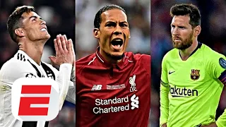 UEFA Player of the Year: Lionel Messi, Cristiano Ronaldo or Virgil van Dijk? | ESPN FC