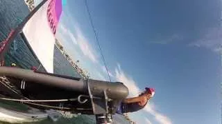 Hobie Cat 14 Capsize