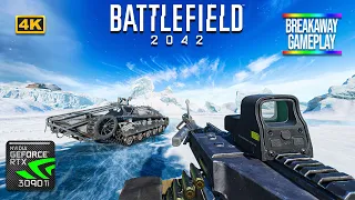 Battlefield 2042 | RTX 3090 Ti (4k Ultra Graphics RTX ON / DLSS ON ) Breakaway Gameplay