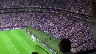 Euro 2012: The National Anthem of Italy (Semifinal Italy - Germany in Warsaw) / Hymn Włoch