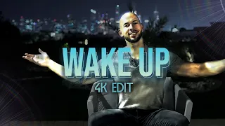 「WAKE UP」| Andrew Tate Edit | Top G Edit | 4K