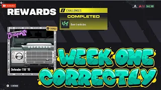 BEST TIPS  - WEEK 1 PLAYED CORRECTLY - MORE CARS AND MORE MONEY - NEED FOR SPEED UNBOUND