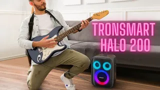 Tronsmart Halo 200 - jest RGB, mocny bas i dwa mikrofony / test, recenzja, review, karaoke