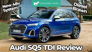 Audi SQ5 TDI 2022 review | diesel SQ5 is back with 48v boost | Chasing Cars