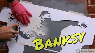 Step by Step - How to make your own Banksy