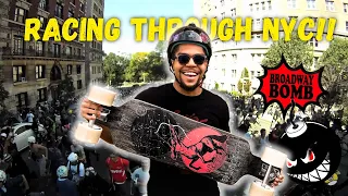 THE BIGGEST SKATEBOARD RACE IN THE WORLD! | Broadway Bomb 2023
