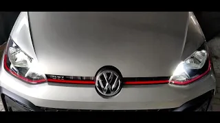 Volkswagen Up! GTI - Custom Made Headlights with GTI Red Stripe (Upgrade)