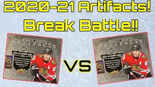 2020-21 Upper Deck Artifacts BREAK BATTLE!! Loser Punishment!