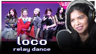 ITZY(있지) - LOCO Relay Dance [reaction]