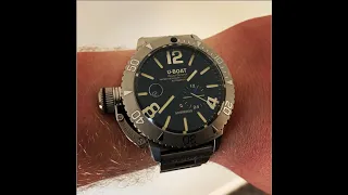 U-BOAT Sommerso Steel Bracelet Diver Watch Review - Italo Fontana