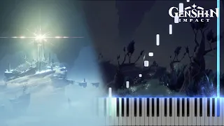 ｢Pathway to the Hidden Isles｣ - Enkanomiya Genshin Impact OST Piano Cover [Sheet Music]