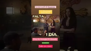 Natalia Oreiro: "La nueva peli de Sanwino. Con Leonardo Sbaraglia y Charo López. Falta... 1 Día"