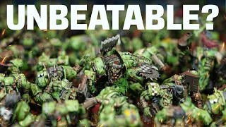 SPECIAL Warhammer 40k Battle Report: Can anything stop 120 Orks Boyz?!