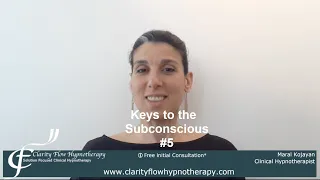 Speak the language of the subconscious series - KEY 5