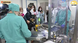 Вакцину от коронавируса начали производить в Казахстане