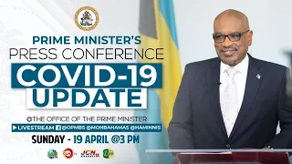 Prime Minister The Most Hon. Dr. Hubert Minnis Press Conference COVID-19 Update, Live.