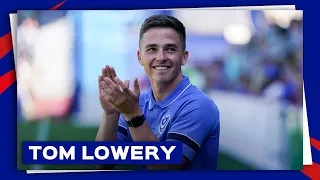 "I like to play with a lot of energy" | Tom Lowery's First Pompey Interview