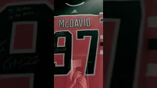 My signed McDavid jersey
