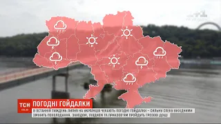 Погодні "гойдалки" в Україні: сильну спеку змінить похолодання